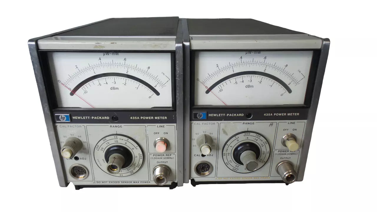 Lot of 2 HP 435A Power Meter