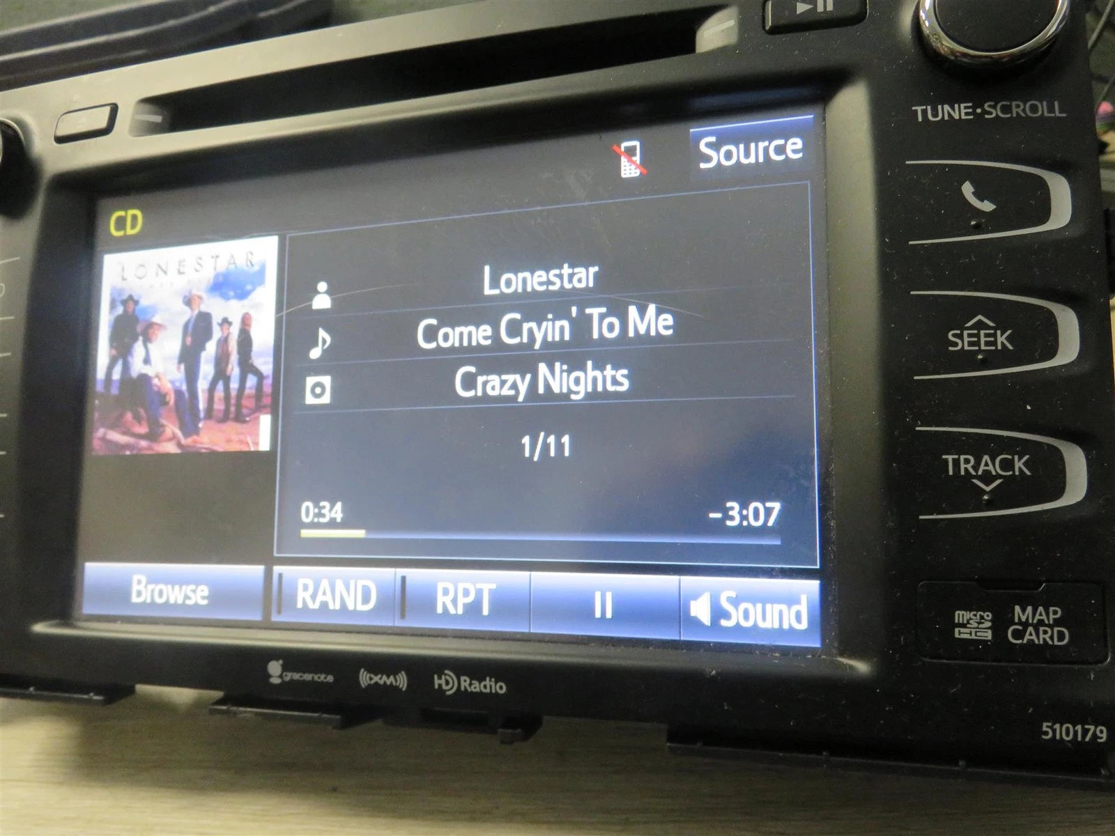 2014-2019 Toyota Highlander GPS Navigation Radio 86100-0E291  510159