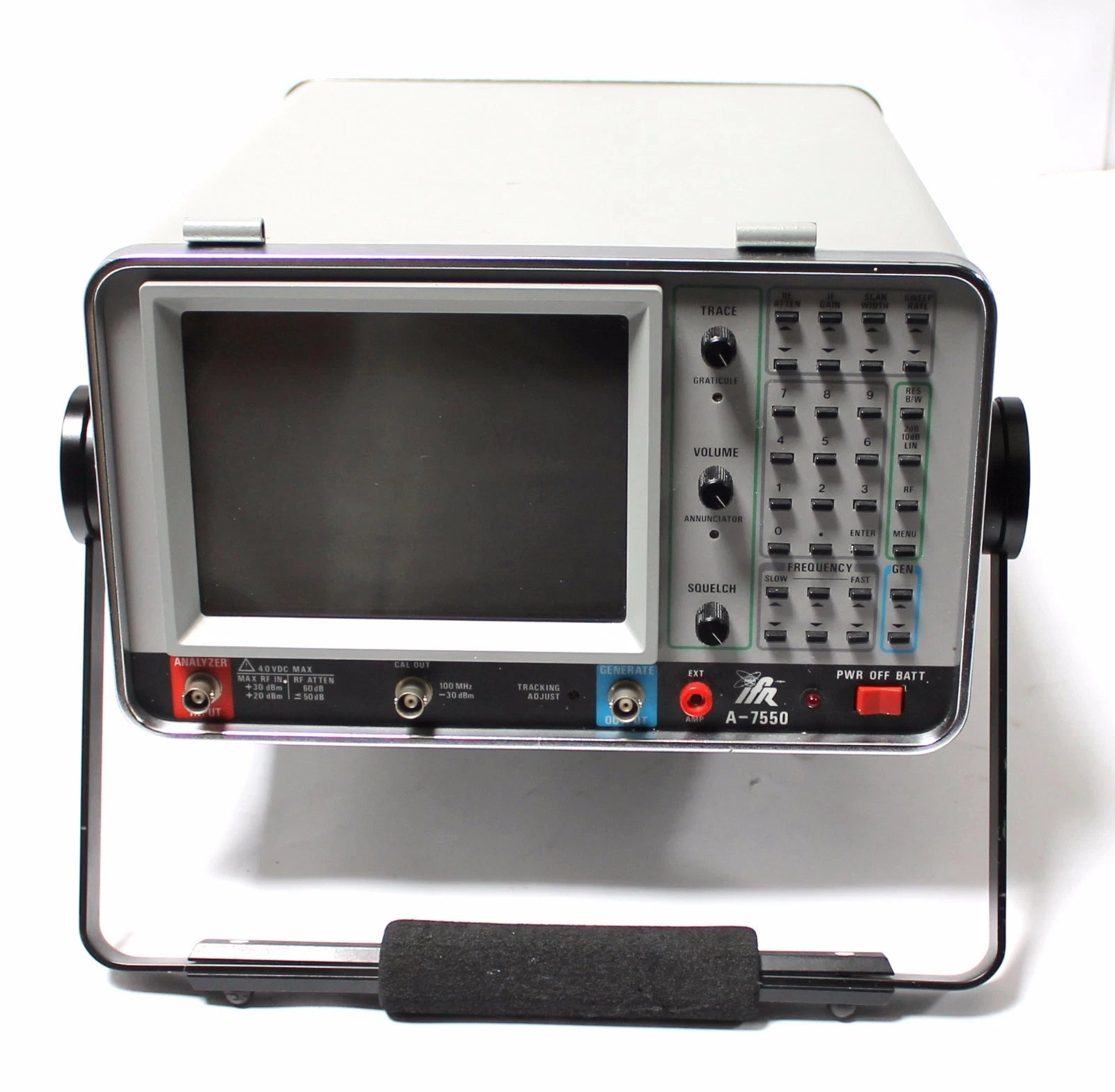 Aeroflex IFR A-7550 Radio Spectrum Analyzer AS-IS