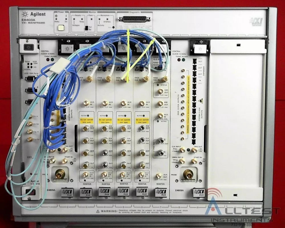 HP Agilent Keysight 81250A 43.2 GB/s ParBert System
