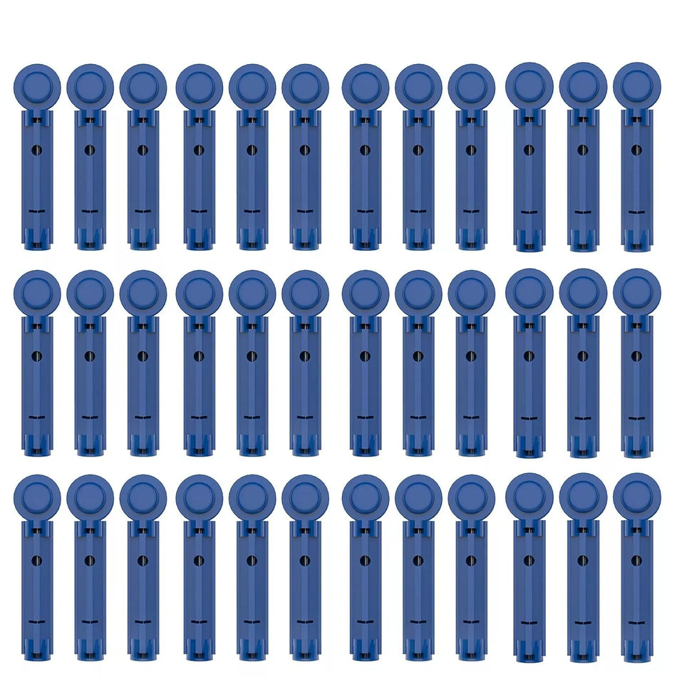 Dr Trust USA Glucometer Lancing Device & Lancets | 100 Test Needles for Sugar