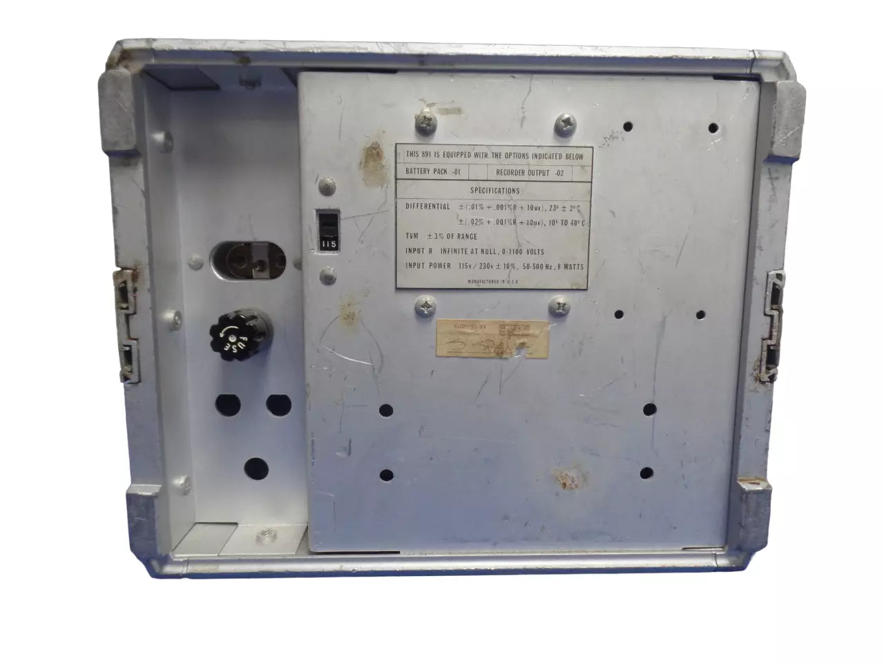 FLUKE 891A Differential Voltmeter - High Precision Measurement Tool