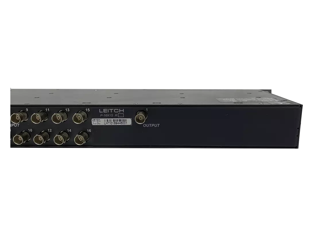 Leitch PANACEA P16x1SRO 1RU Video Router 16x1 SDI with Embedded Audio