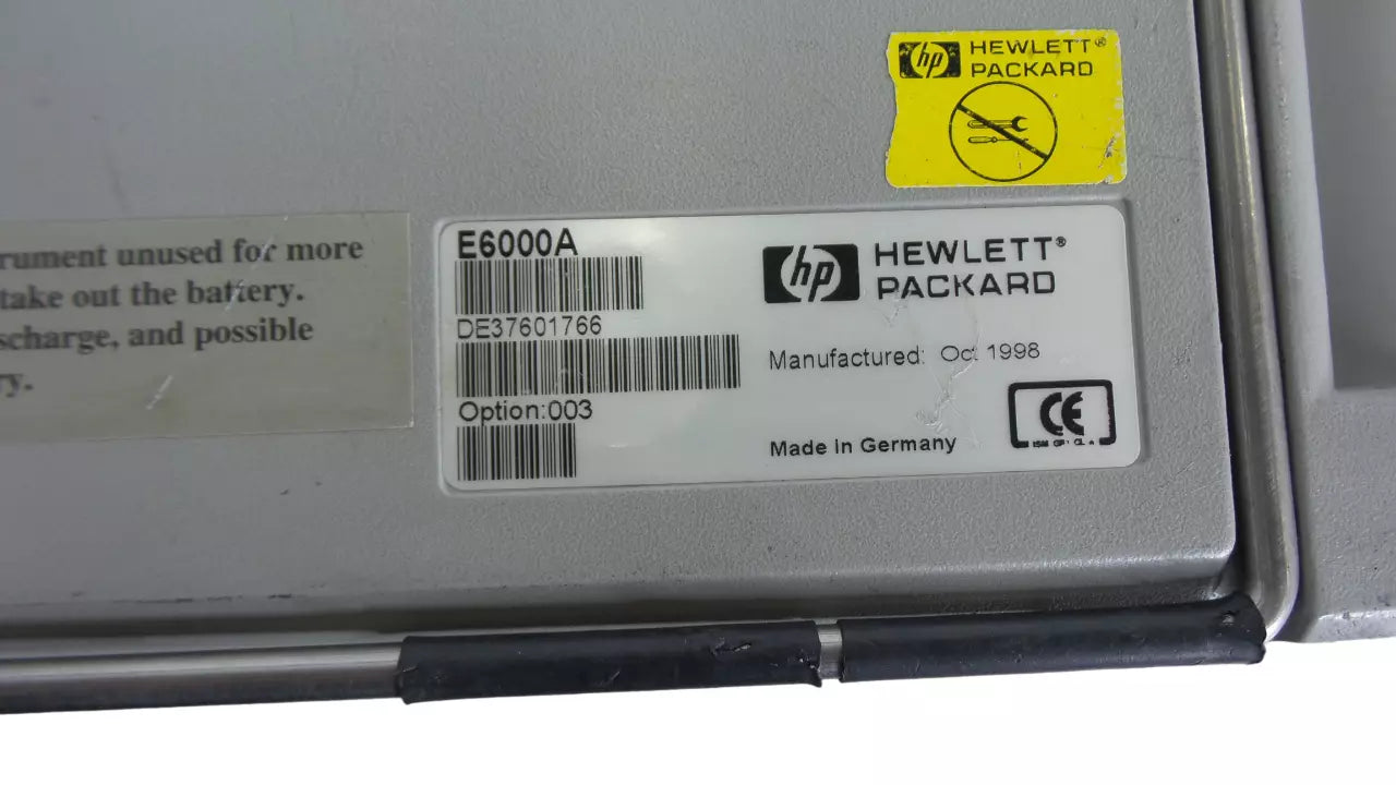Agilent E6000A-DE37300256 SM Fiber OTDR