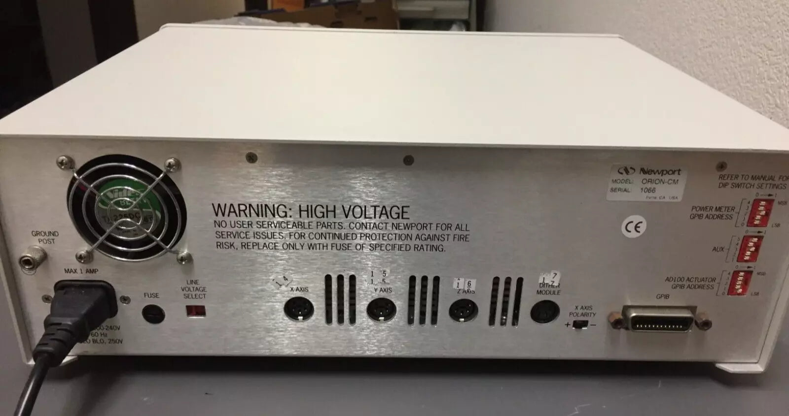 Newport ORION-CM Single Mode Fiber Alignment System