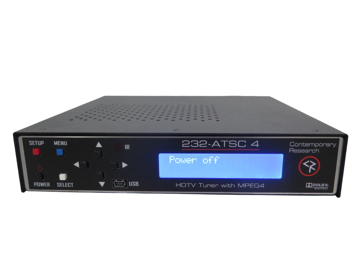Contemporary Research 232-ATSC 4 HDTV Tuner with MPEG4 - Free shipping