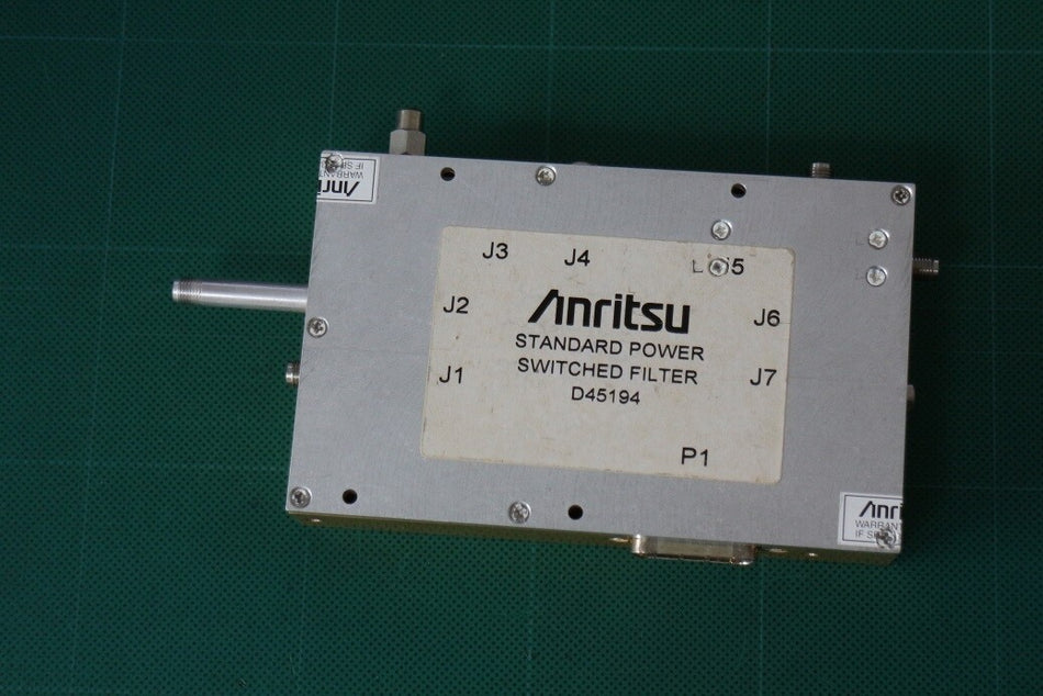Standard Power Switched Filter by ANRITSU