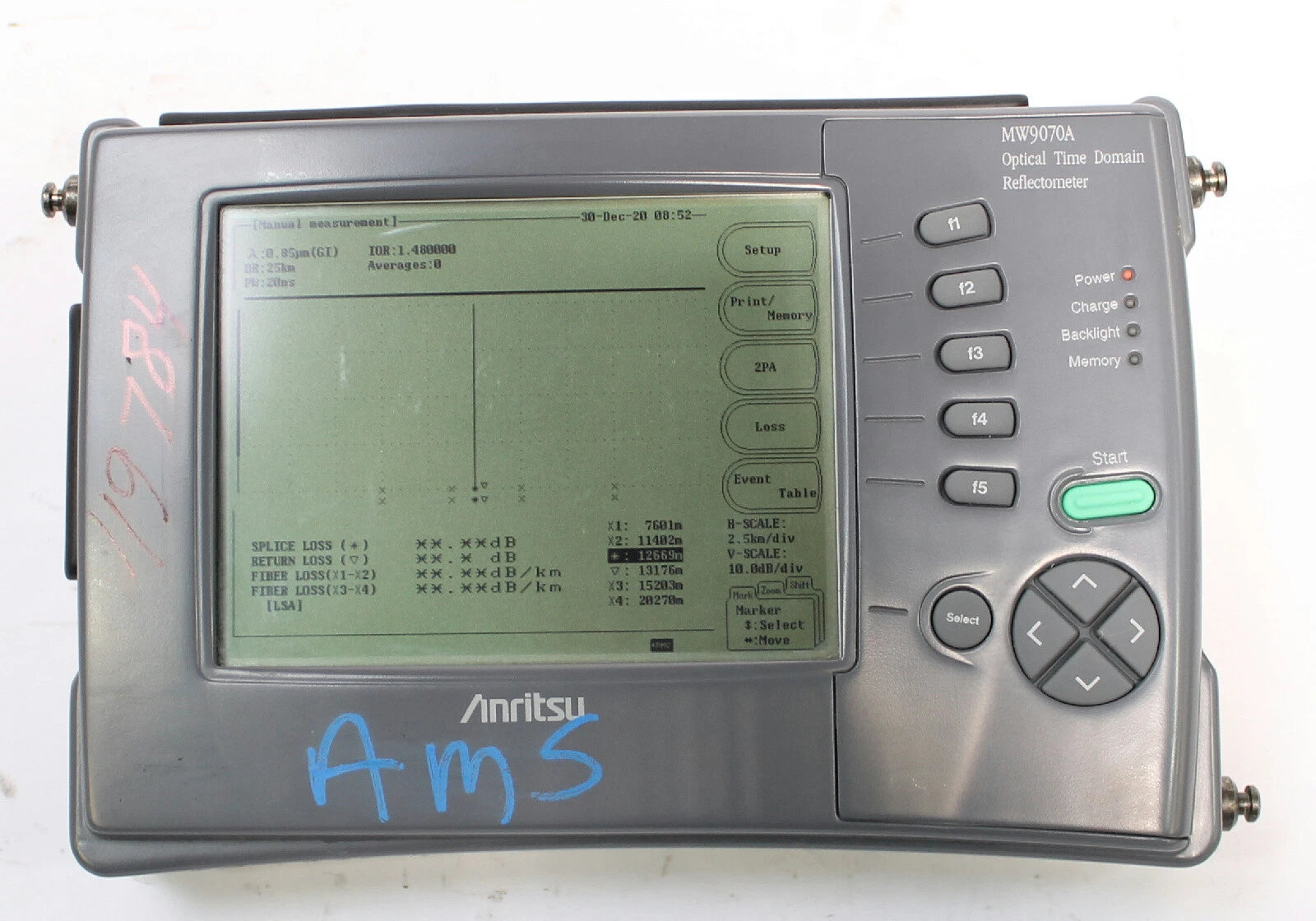 Anritsu MW9070A Optical Time Domain Reflectometer