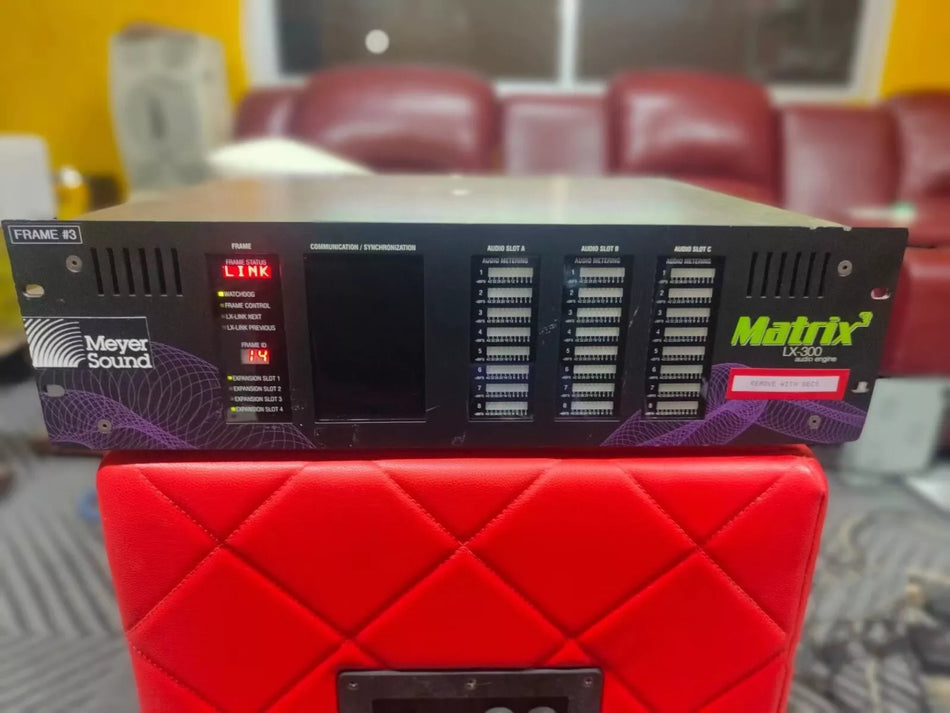 1PCS Used Matrix LX-300 audio processor