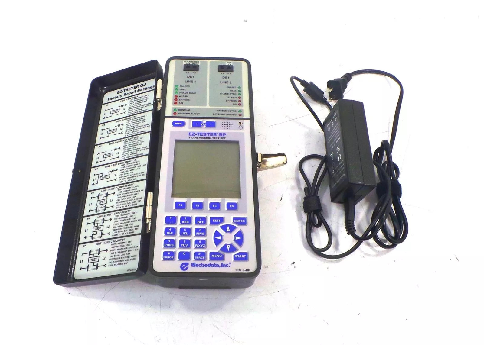 ELECTRODATA INC EZ-TESTER TTS 3-RP Portable Cable Tester