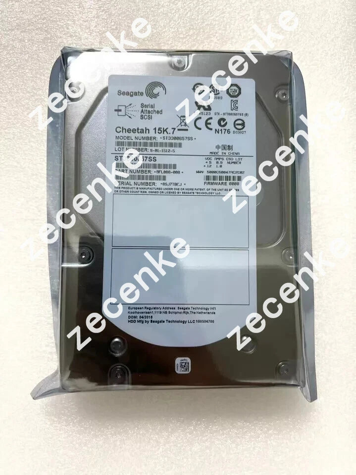Seagate Cheetah 15K.7 ST3300657SS 300GB 16MB 15K SAS 6Gb/s 3.5 Hard Drive