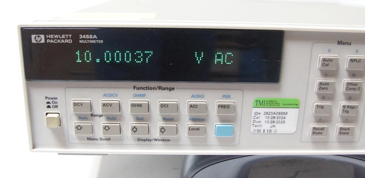 HP Agilent Keysight 3458A 8 1/2 Digits Digital Bench Multimeter CALIBRATED
