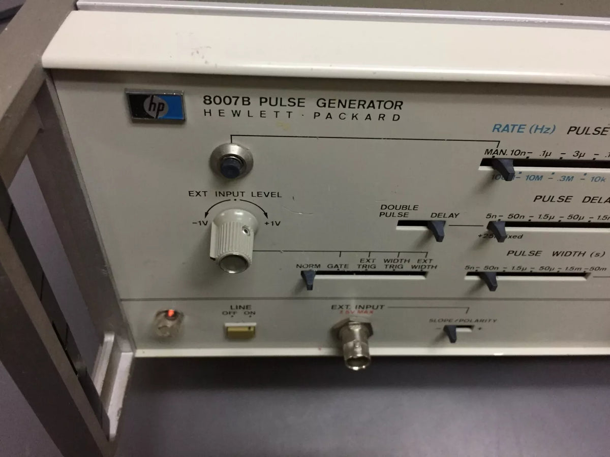 HP 8007B Pulse Generator: Advanced Signal Generation Device