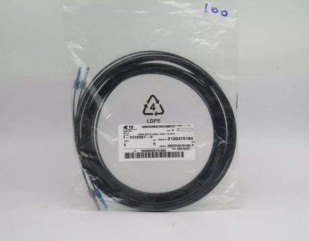 TE Connectivity Fiber Optic Cable Assy 10M 2328987-0 LC/UPC to LC/UPC Duplex 10