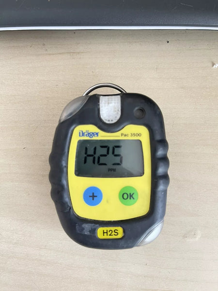 Drager PAC 3500 Single Gas Detector Meter
