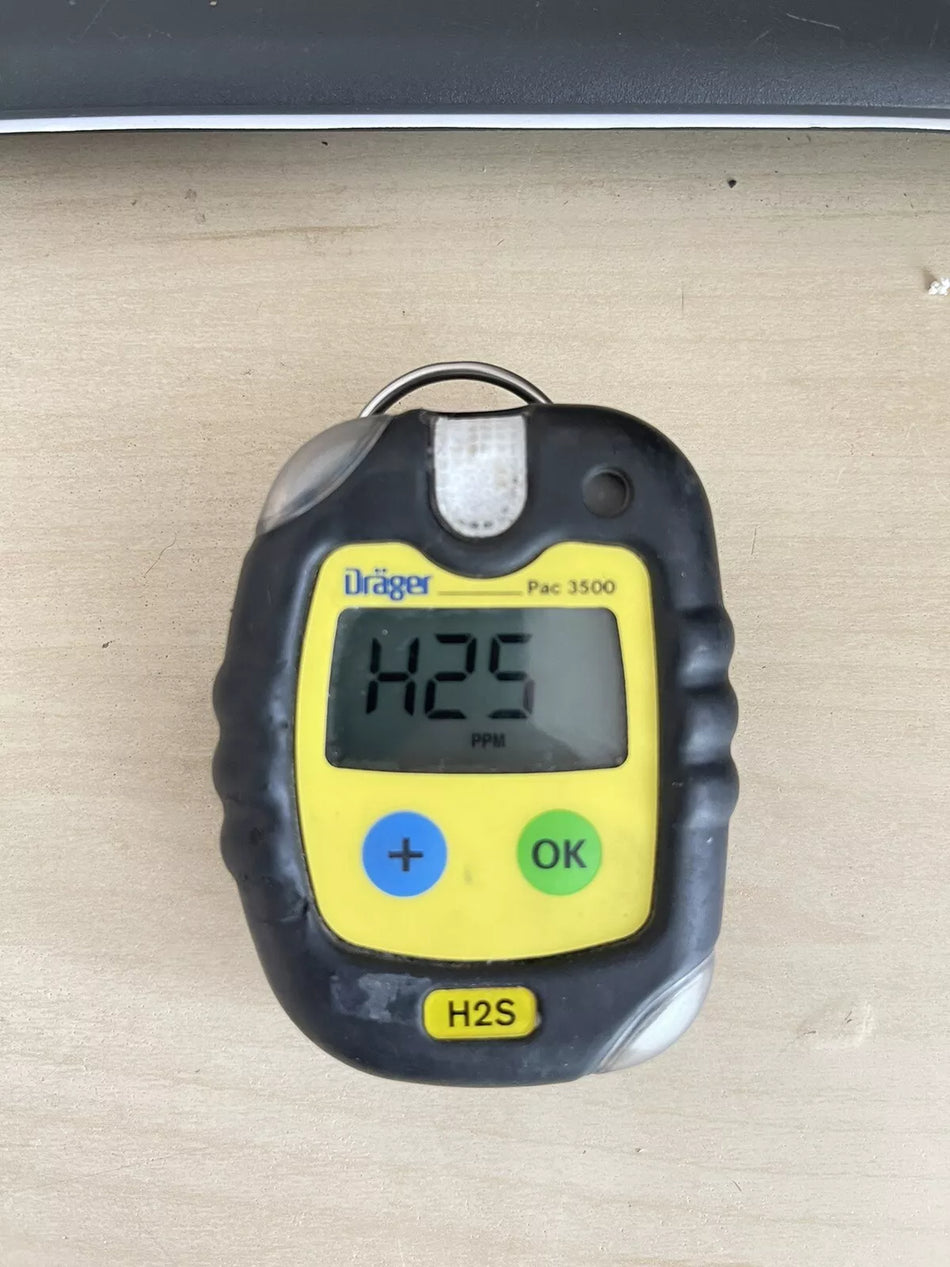 Drager PAC 3500 Single Gas Detector Meter