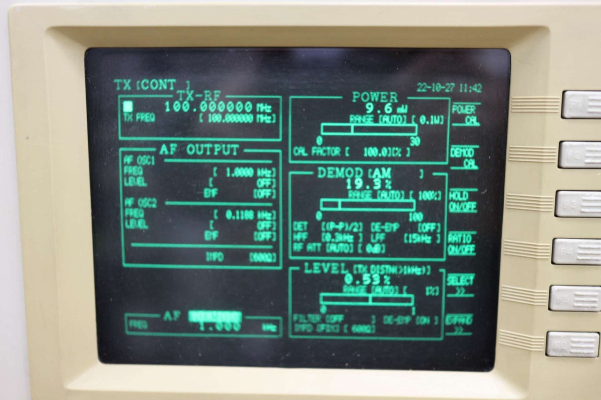 ANRITSU MT2605B1 100KHz-2GHz Radio Communication Tester