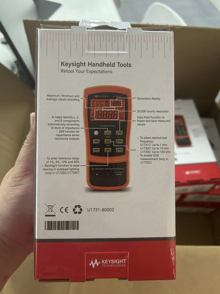 Handheld LCR Meter U1733C by Keysight