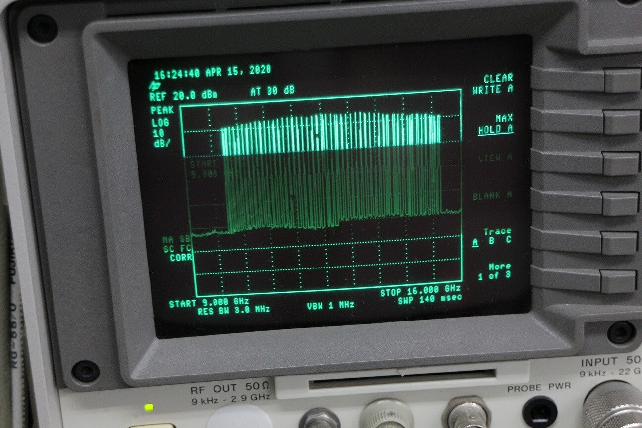 10-15.5GHz Sweep Generator by HP
