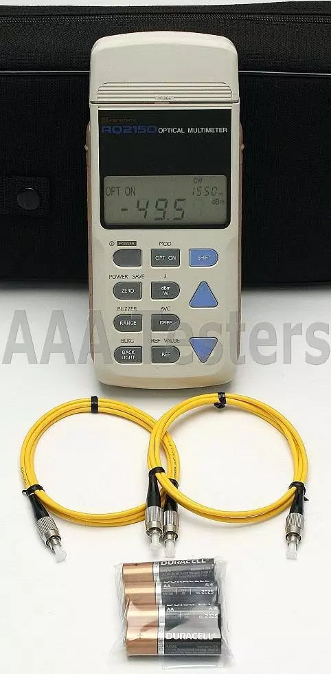 Ando AQ2150 AQ4250 AQ2752 LED Source & Power Meter Fiber Multimeter - XG eqpt