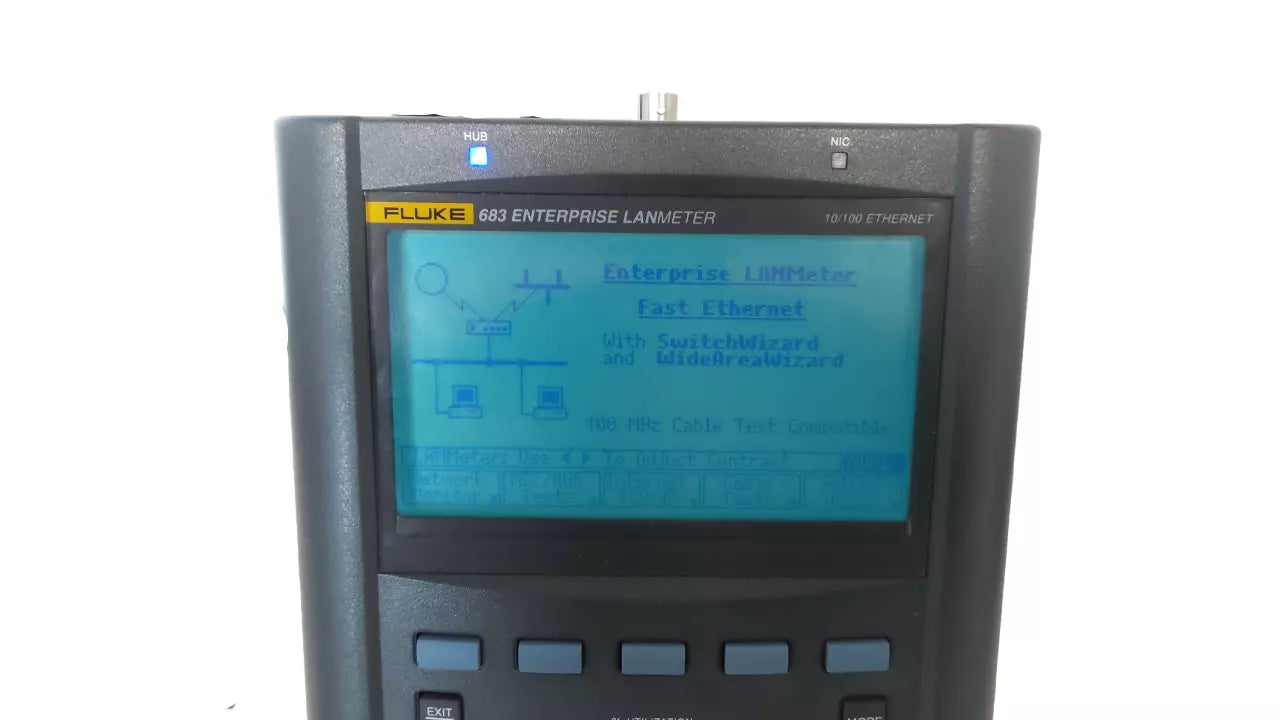 Fluke 683 Enterprise LANMeter with Advanced Network Testing Capabilities