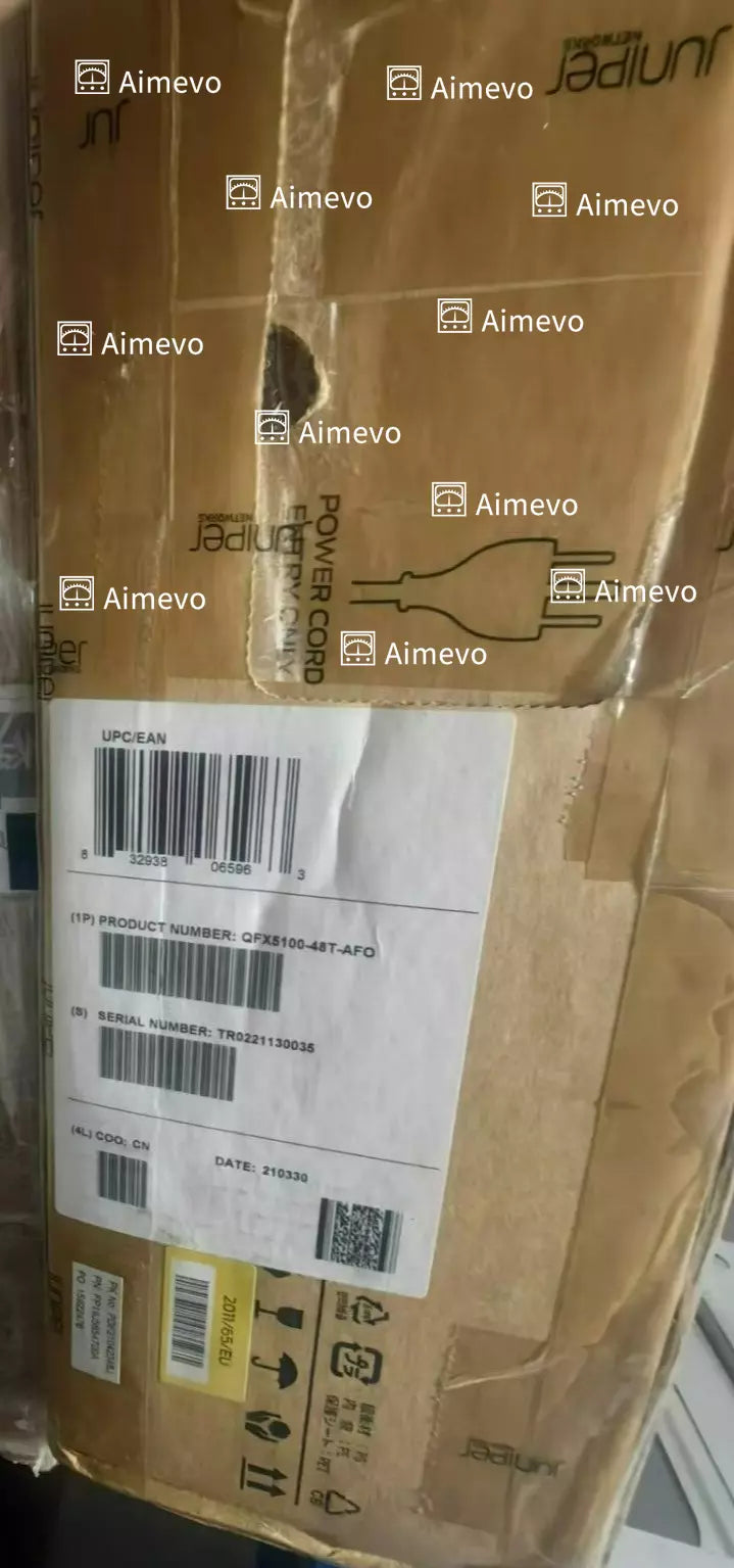 Juniper QFX5100-48T-AFO 48-Port 10G & 6-Port 40G Ethernet Core Switch