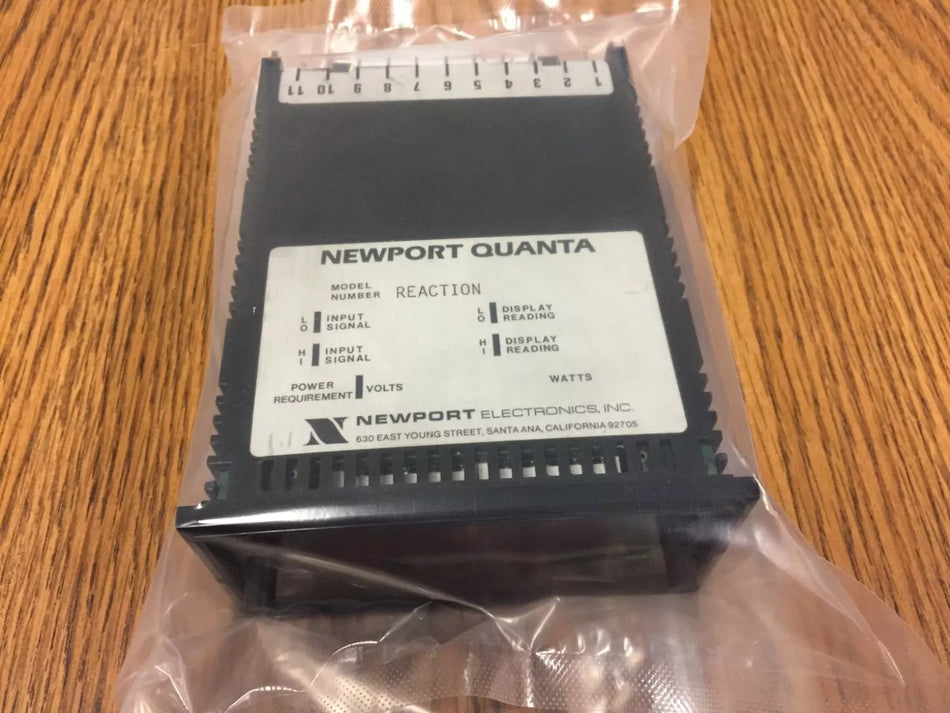 Newport Model Reaction Digital Panel Meter