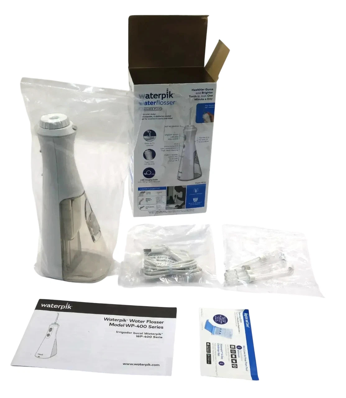 Waterpik WaterFlosser Cordless Plus - Free shipping