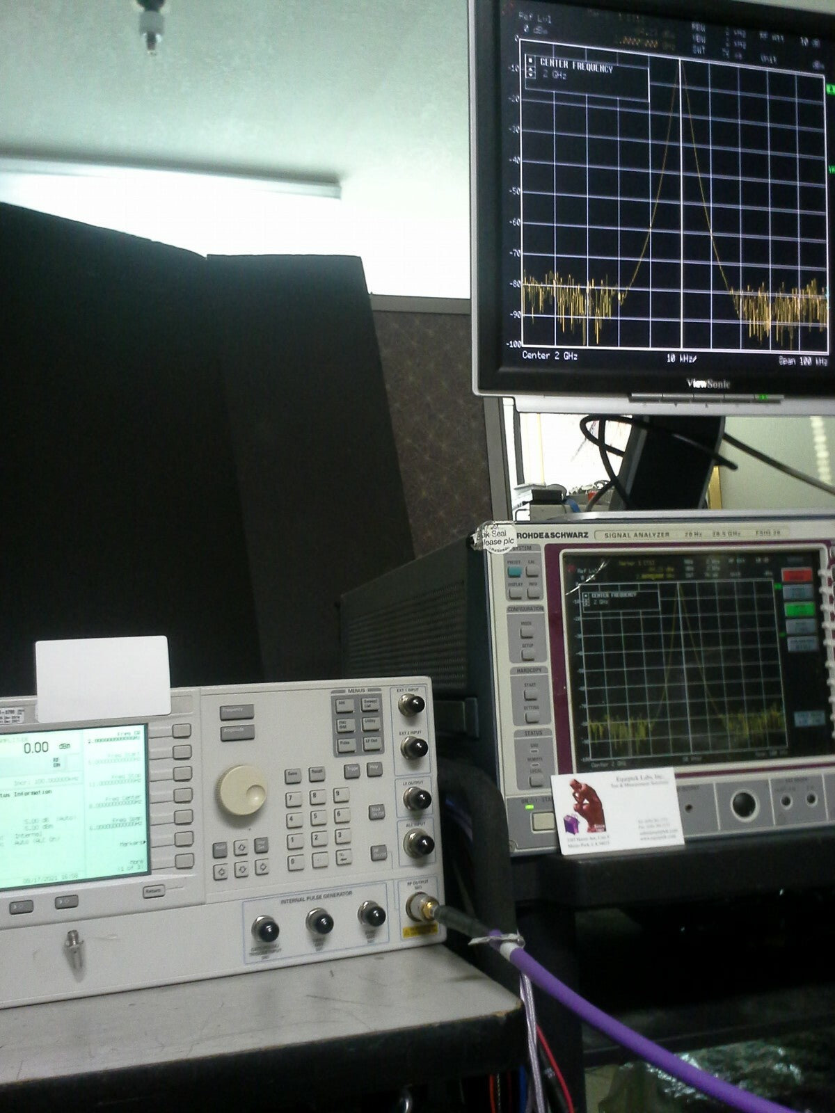 FSIQ 26 Signal Spectrum Analyzer by Rohde & Schwarz