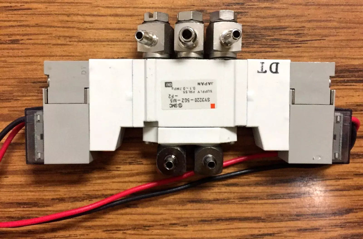 SMC SY3220-5GZ-M5-F2 Valve for SY3000 Sol/Valve, Double Solenoid, Body pt (DC)