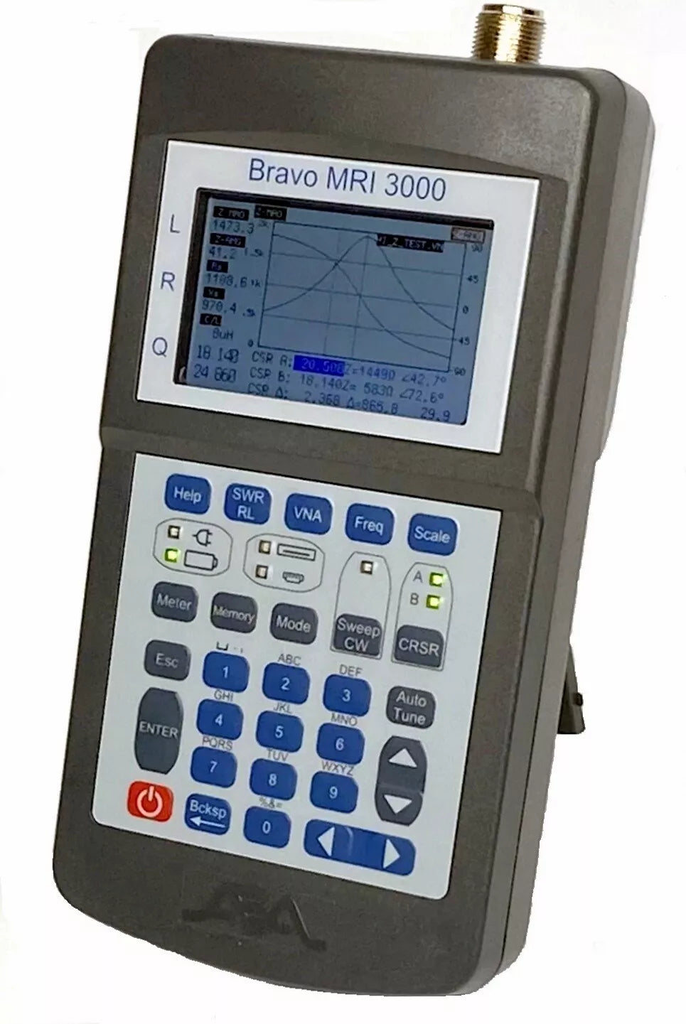 AEA VIA Bravo MRI3000 Coil Analyzer 100KHz to 450 MHz (0.1 T to 10 Tesla) 2 Port - XG eqpt