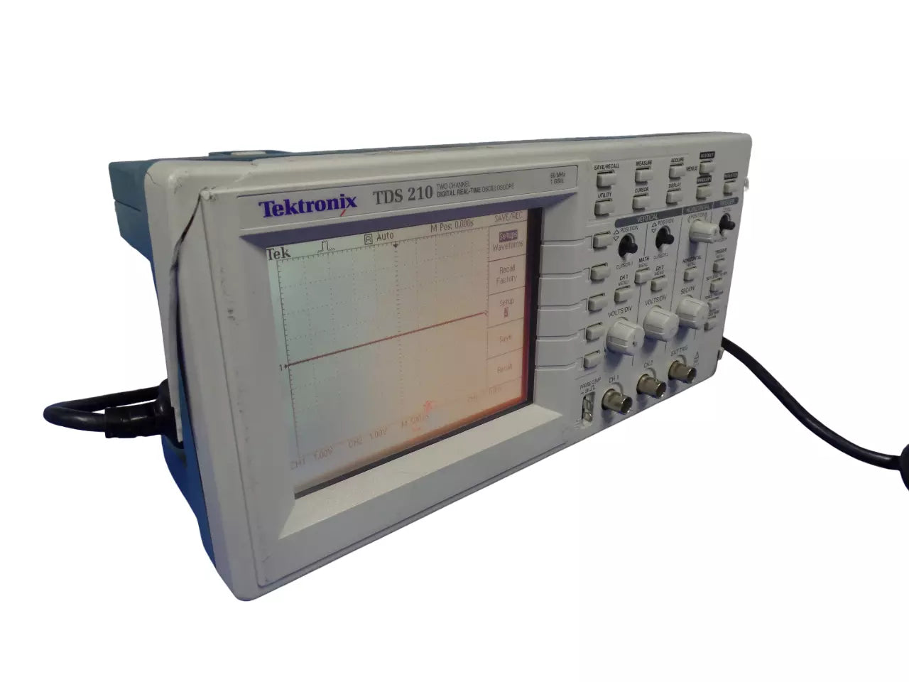 TEKTRONIX TDS 210 Two-Channel Digital Real-Time 60MHz Oscilloscope