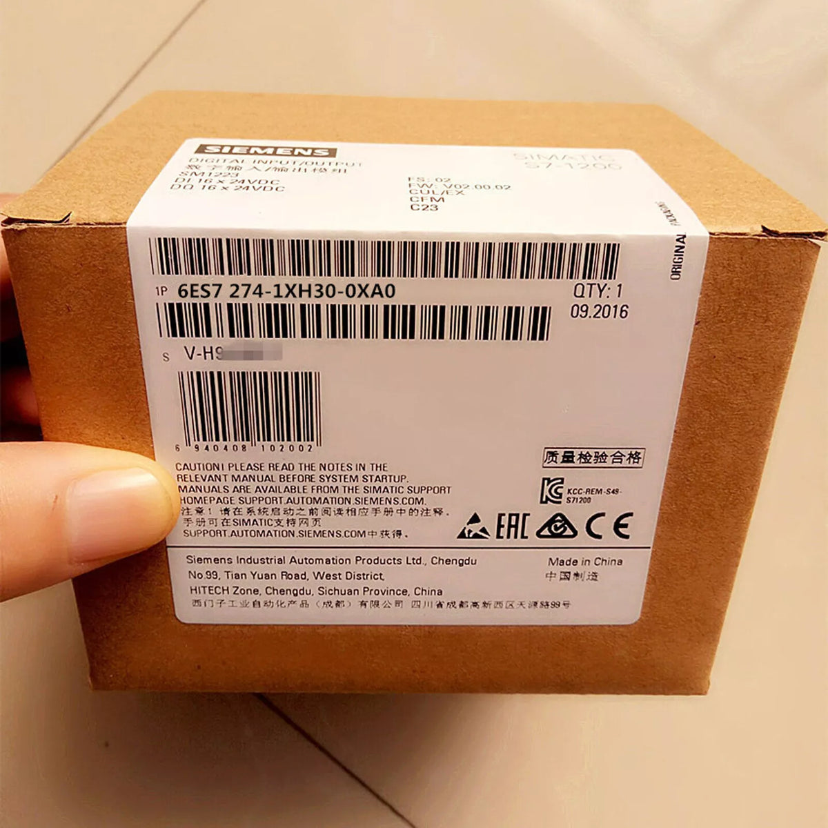 SIEMENS 6ES7274-1XH30-0XA0 PLC Module in Box