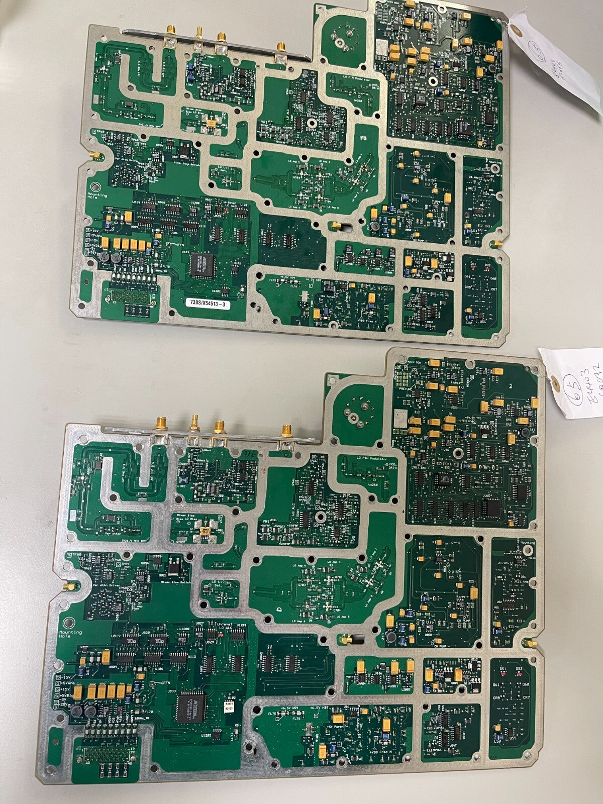 Agilent E4403-60068 , E4403-60072 RF DECk Assembly for ESA-E Spectrum Analyzer - XG eqpt
