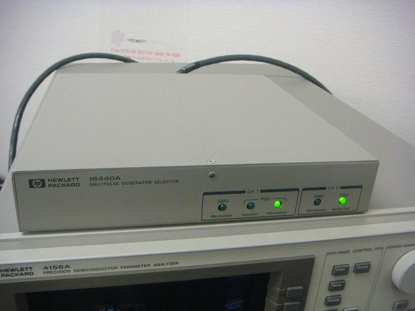 HP 16440A SMU/Pulse Generator Selector