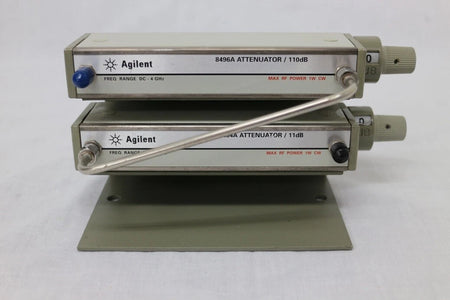 Agilent 8496A 8494A /002 DC-4GHz 121dB manual Step Attenuator
