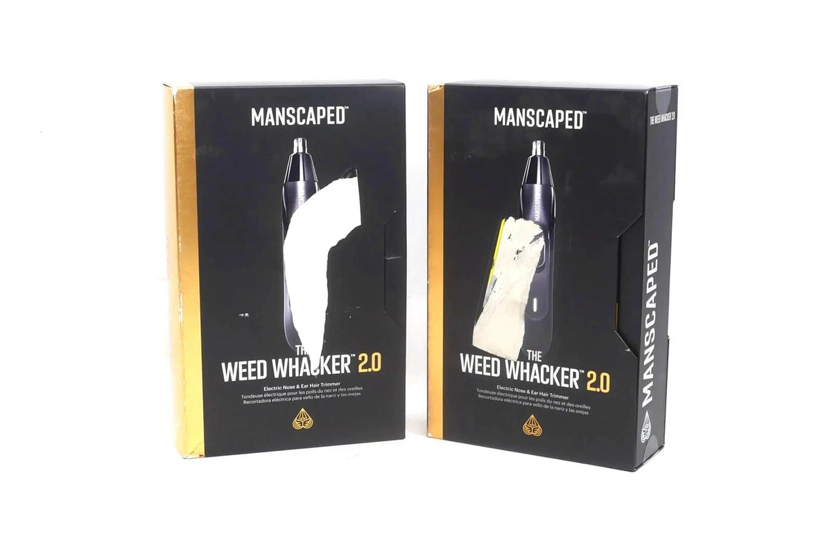 Lot of 2 Manscaped The Weed Whacker 2.0 Ear & Nose Hair Trimmer- Free Shipping