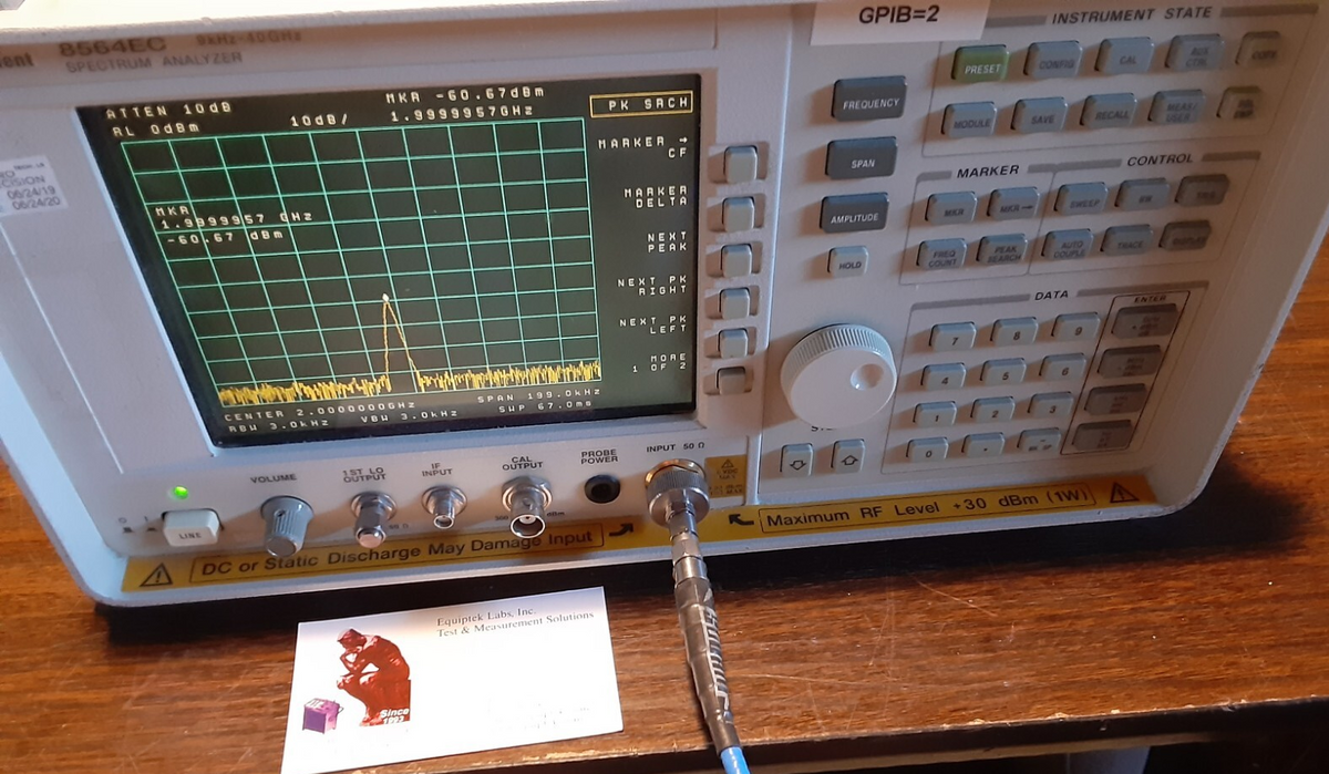 Agilent 8564EC Spectrum Analyzer 40 GHz Module