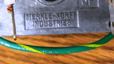 Markle-Korff Industry 257-1 Gear Motor