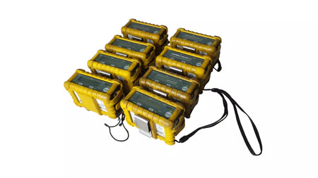LOT OF 8 MultiRAE Plus PGM50-5P Gas Detector Bundle
