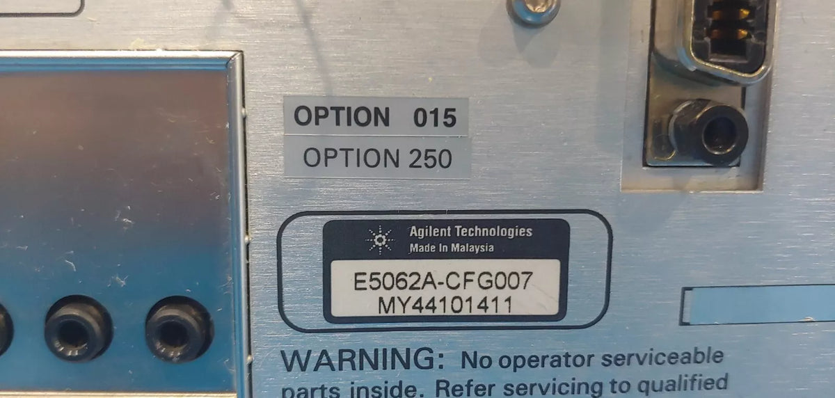 Agilent E5062A ENA Network Analyzer 300kHz-3GHz Port 1 Failed (1411)