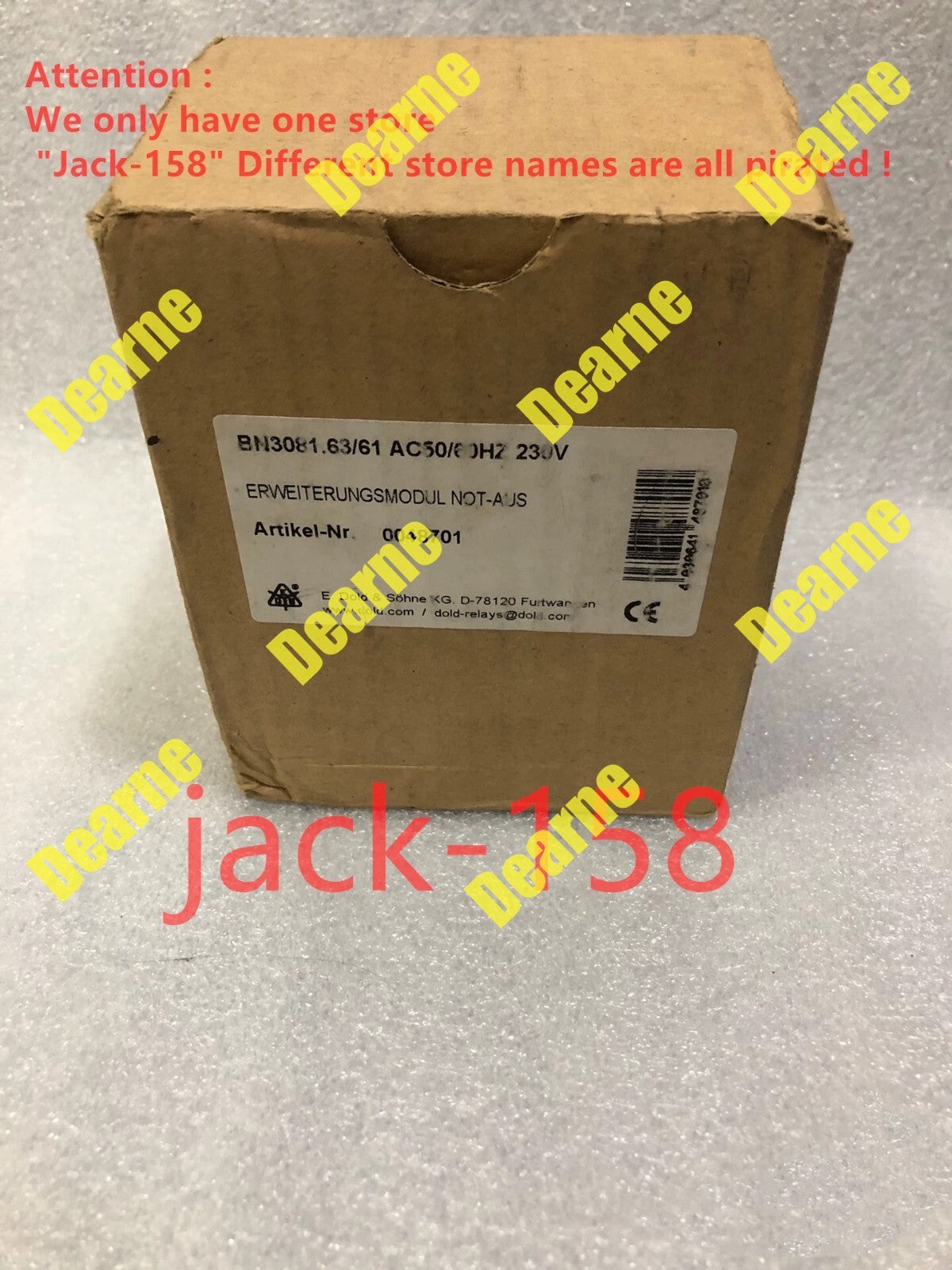 BN3081.63/61AC 230V