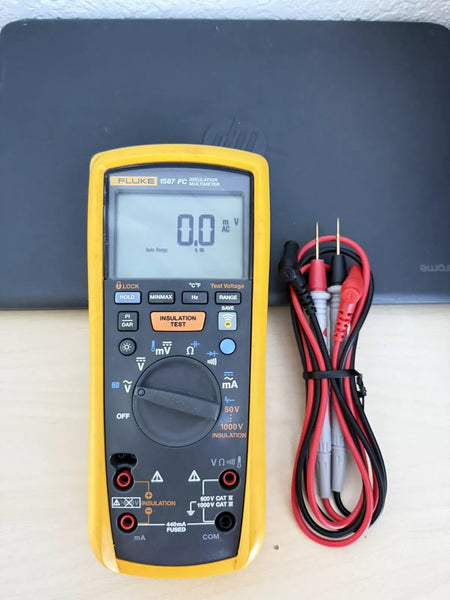 Fluke 1587 FC 2 in 1 Handheld Digital Insulation Multimeter