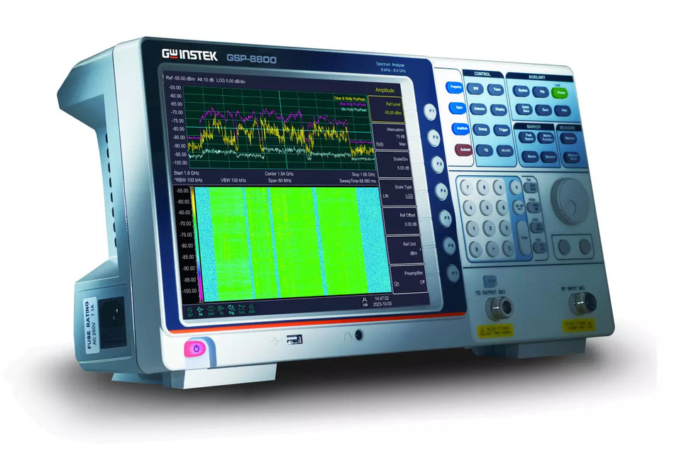GW Instek GSP-8380TG Spectrum Analyzer 9kHZ-3.8GHz Tracking Generator