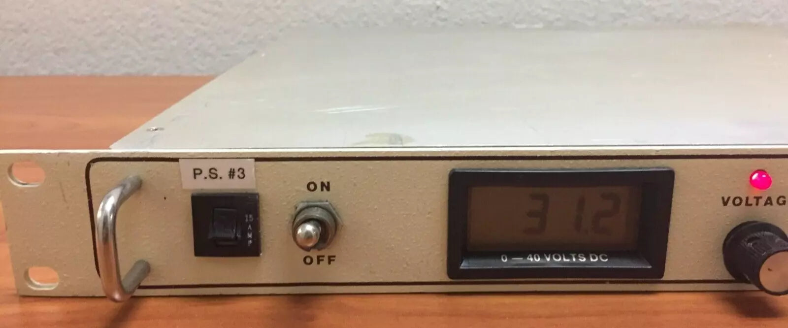 Power Ten 3300D-4025 DC Power Supply 115V 60Hz