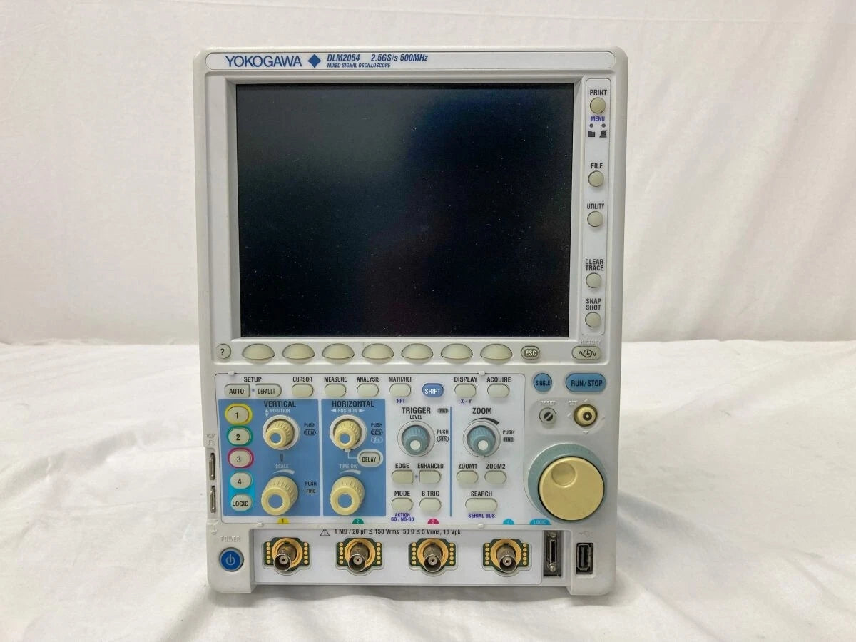 YOKOGAWA DLM2054 4ch Mixed Signal Oscilloscope 7101 30-M-HJ/M2/P4/C11/C8/G4/F3