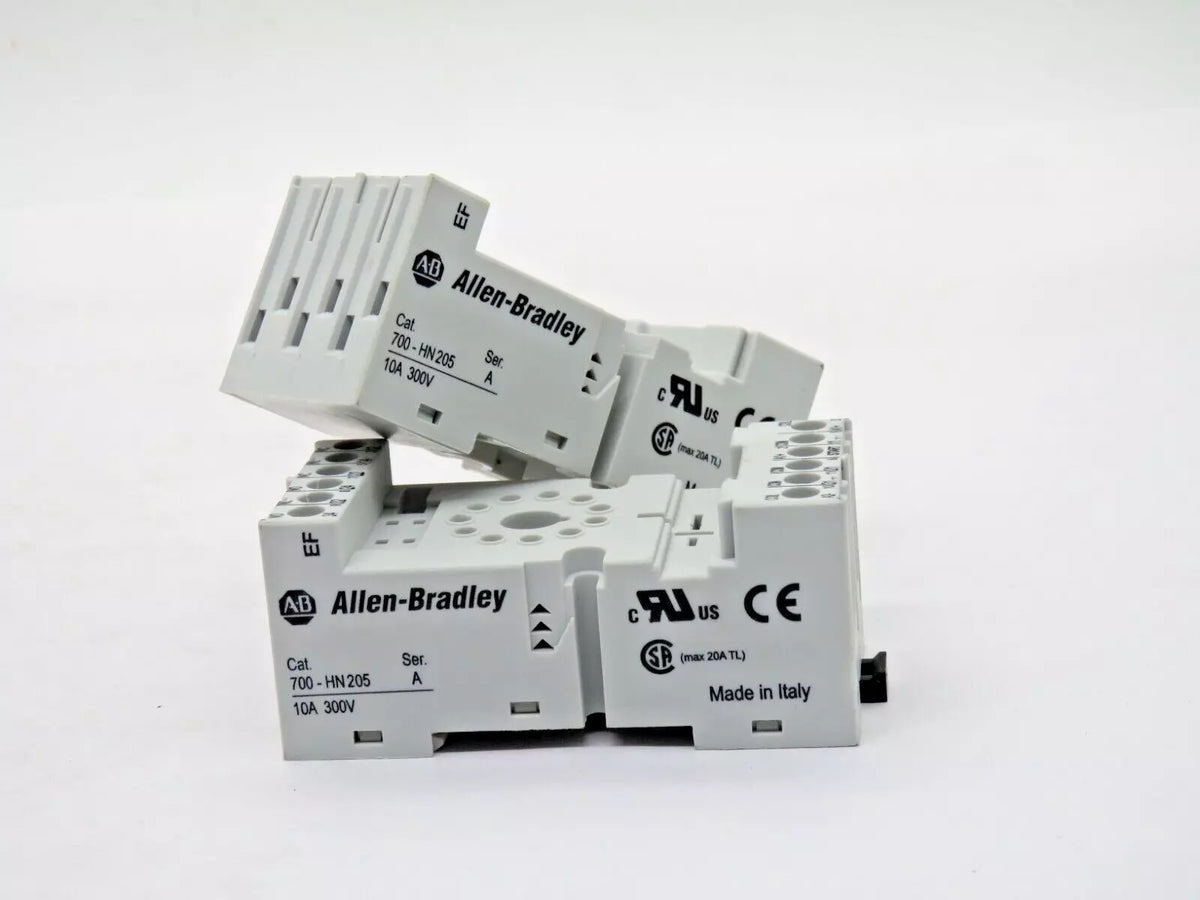 2PCS Allen-Bradley 700-HN205 Relay Socket SER A - NEW OPENBOX