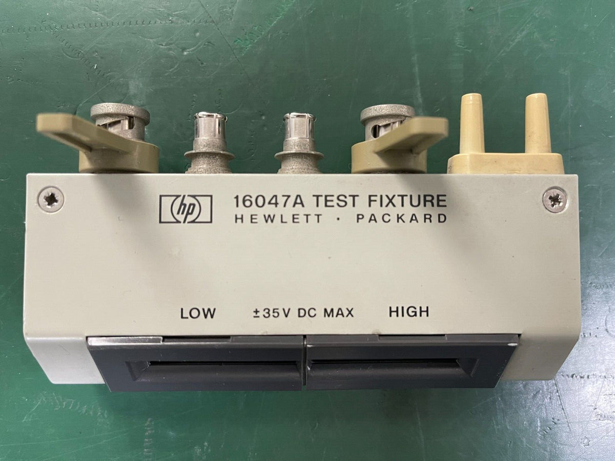 HP Agilent 16047A LCR Impedance test fixture for Impedance analyzer - XG eqpt