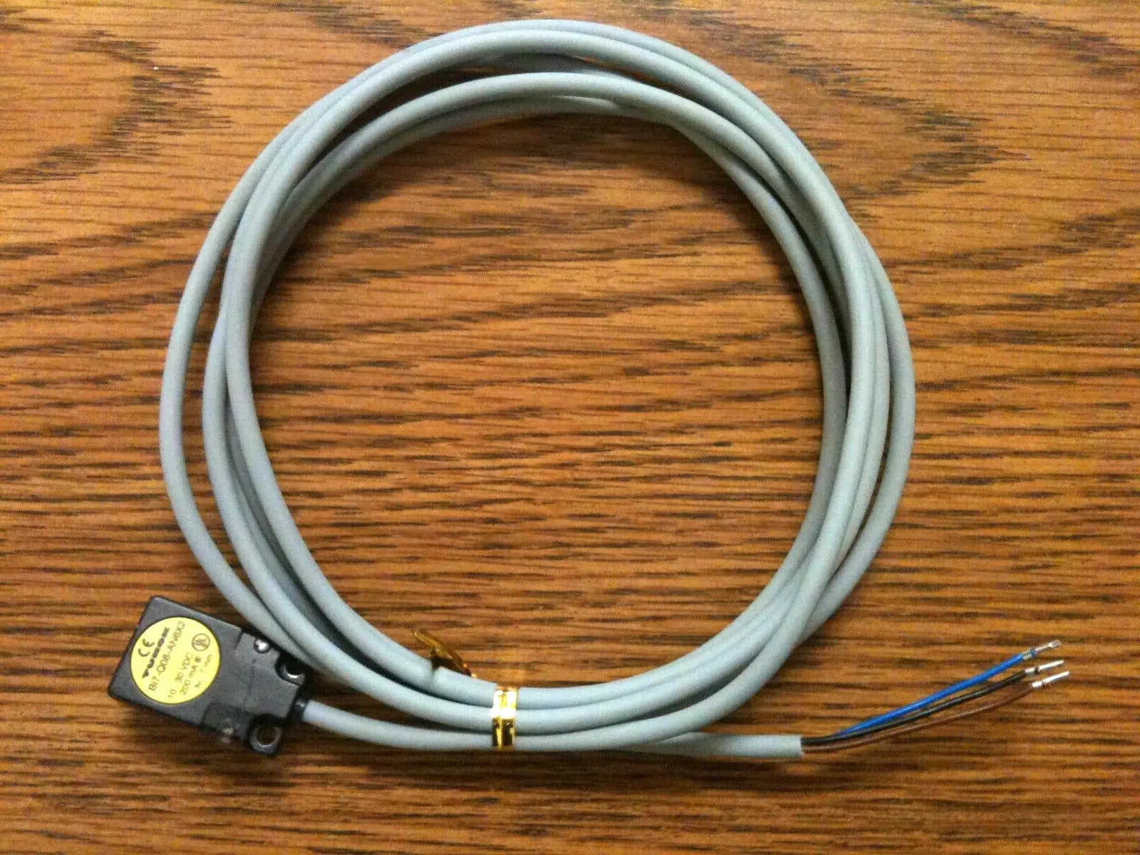 Turck BI7-Q08-AP6X2 Inductive Sensor 7mm Range Flush PNP-NO 10-30 VDC