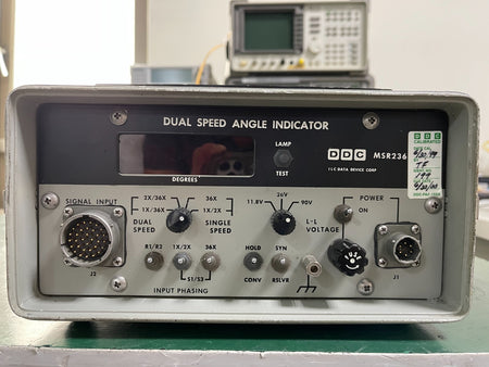 DDC MSR236 Synchro-Resolv<wbr/>er Angle Position Indicator _ 8126